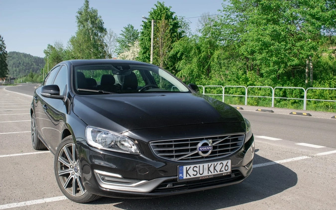 Volvo S60 cena 82900 przebieg: 43000, rok produkcji 2018 z Poznań małe 121